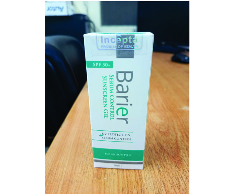 Barier Sunscreen Gel SPF50+